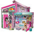 Фото #2 товара Liscianigiochi 76932 Barbie 2-storey villa to build yourself made of cardboard with the original Barbie included