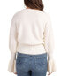 Trina Turk Chloe Ruffle Wool Pullover Women's