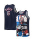 Фото #2 товара Men's Kenyon Martin Navy New Jersey Nets Slam Player Tank Top