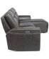 CLOSEOUT! Blairemoore 3-Pc. Leather Sofa with Power Chaise and 2 Power Recliners, Created for Macy's