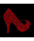 ფოტო #2 პროდუქტის Women's V-Neck T-Shirt with High Heel Word Art