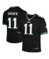 Nike Big Boys and Girls A.J. Philadelphia Eagles Game Jersey Зеленый, S - фото #1