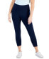 Фото #1 товара Women's High Rise Cropped Pull-On Leggings, Created for Macy's
