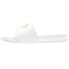 Diamond Supply Co. Fairfax Logo Slide Womens White Casual Sandals Z15F127A-WHT