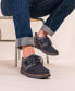 ფოტო #6 პროდუქტის Men's Claxton Tru Comfort Foam Knit Lace-Up Round Toe Sneaker