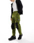 Фото #1 товара The North Face NSE convertible cargo trousers in olive and black