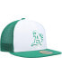 Фото #3 товара Men's White, Green Oakland Athletics 2023 On-Field Batting Practice 59FIFTY Fitted Hat