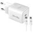 CELLY USB-C 20W+USB C Charger