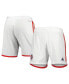 Фото #2 товара Men's White New England Revolution 2023 Away AEROREADY Authentic Shorts