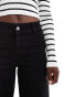 Фото #5 товара Mango wide leg jeans in black