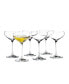 Фото #1 товара Perfection 9.9 oz Martini Glasses, Set of 6