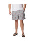 ფოტო #1 პროდუქტის Men's Gray Georgia Bulldogs Big Tall Backcast II Allover Print Omni-Shade Shorts