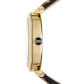 ფოტო #3 პროდუქტის Women's Parker Quartz Three-Hand Leopard Print Calf Hair Watch 39mm