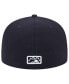 Фото #2 товара Men's Navy Charlotte Knights Theme Nights Black Hornets 59FIFTY Fitted Hat