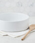 Фото #3 товара Aaden Matte Stackable Serve Bowl, Created for Macy's