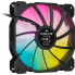 Фото #7 товара Corsair iCUE SP140 RGB Elite Performance 140 mm PWM Fan Pack of 2 with iCUE Lighting Node Core (CORSAIR AirGuide Technology, Eight Controllable RGB LEDs, Quiet 18 dBA, Up to 1,200 rpm) Black