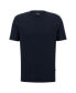 ფოტო #3 პროდუქტის BOSS Men's Cotton-Blend Bubble-Jacquard Structure T-shirt
