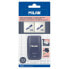 MILAN Blister Pack Eraser With Pencil Sharpener Compact 1918 Serie + 2 Spare Erasers