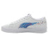Фото #3 товара Puma Jada L Island Daze Lace Up Womens White Sneakers Casual Shoes 386417-01