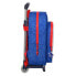 Школьный рюкзак с колесиками Sonic Let's roll Тёмно Синий 26 x 34 x 11 cm