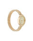 ფოტო #2 პროდუქტის Women's Shiny Gold-Tone Metal Bracelet Watch 31mm