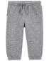 Фото #2 товара Baby Polka Dot Pull-On Fleece Joggers 24M