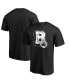 ფოტო #2 პროდუქტის Men's Black Boston Celtics Letterman T-shirt