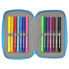 SAFTA Pjmasks Double Filled 28 Pieces Pencil Case