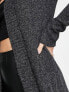 Vero Moda Tall maxi cardigan in black