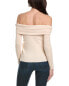 Фото #2 товара & Rouge Off-The-Shoulder Sweater Women's White Os