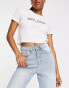 Фото #2 товара DTT Petite wide leg jeans in light wash blue