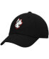 Фото #2 товара Men's Black Northeastern Huskies Primary Logo Staple Adjustable Hat