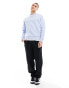 Calvin Klein hero logo comfort sweatshirt in blue