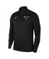 Фото #2 товара Men's Black Army Black Knights 2023 Rivalry Collection Pacer Performance Quarter-Zip Jacket