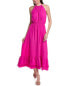 Фото #1 товара Maison Maar Halter Maxi Dress Women's Pink S