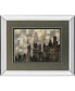 Фото #1 товара City Lights by Katrina Craven Mirror Framed Print Wall Art, 34" x 40"