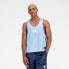 Фото #1 товара New Balance Men's Hoops Jersey Sleeveless Tank