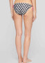 Фото #2 товара Ella Moss White Mazzy Tie Bikini Bottom Womens Multi Color Swimwear Size S