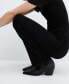 Фото #8 товара Women's Zipper Detail Denim Jumpsuit