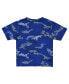 ფოტო #2 პროდუქტის Toddler Boys and Girls Royal Los Angeles Dodgers Field Ball T-shirt and Shorts Set