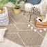 In- & Outdoor Jute Teppich Fora Lines