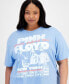 Фото #3 товара Trendy Plus Size Pink Floyd Graphic T-Shirt