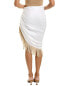 Just BEE Queen 295692 Women's Celia Skirt Swimwear White Size L