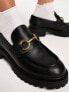 Фото #3 товара Mango chunky loafer in black