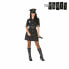 Costume for Adults Th3 Party Black Policewoman (3 Pieces)