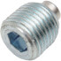 Фото #1 товара DRAG SPECIALTIES 11-0291-P Magentic Oil Drain Plug