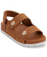 Фото #1 товара Women's Bindi Button Woven Platform Sandals