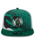 ფოტო #3 პროდუქტის Men's Kelly Green Boston Celtics Court Sport Speckle 9Fifty Snapback Hat