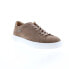 Фото #2 товара Mephisto Carl Perf Mens Beige Nubuck Lace Up Lifestyle Sneakers Shoes 6.5