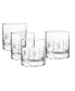 Фото #1 товара Стаканы для виски Qualia Glass gulfstream Double Old Fashioned, набор из 4 шт.